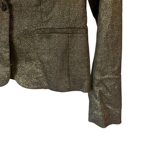 Banana Republic Gold CLASSIC FIT METALLIC BLAZER - Picture 7 of 10